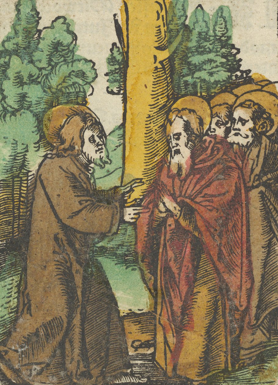 Krisztus tanítja a tanítványokat, 1, Das Plenarium, 1517. alkotó: Hans Schäufelein the Elder