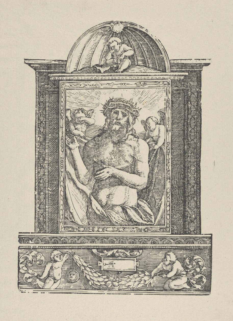 Ecce Homo A szomorúság embere, 1922. alkotó: Hans Schäufelein the Elder