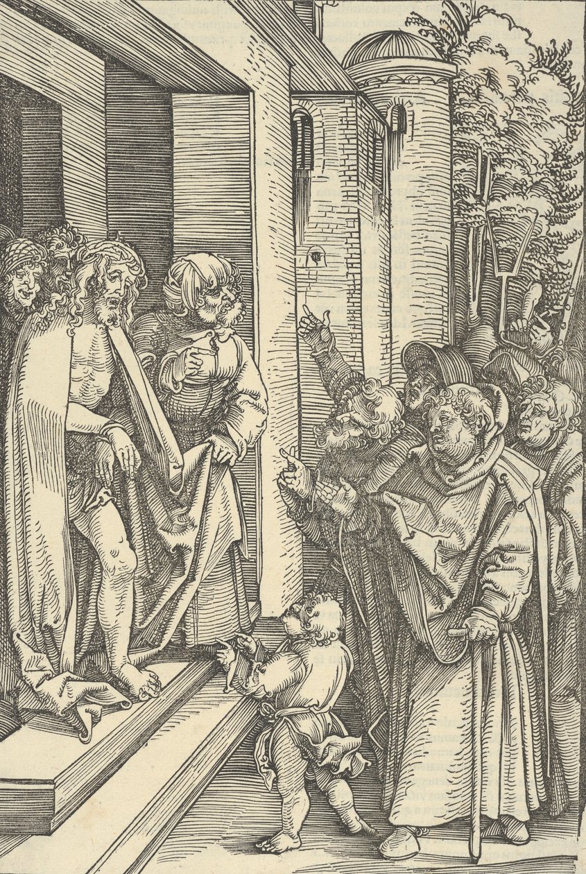 Íme az ember, a mi Urunk Jézus Krisztus szenvedésének tükréből, 1507 alkotó: Hans Schäufelein the Elder