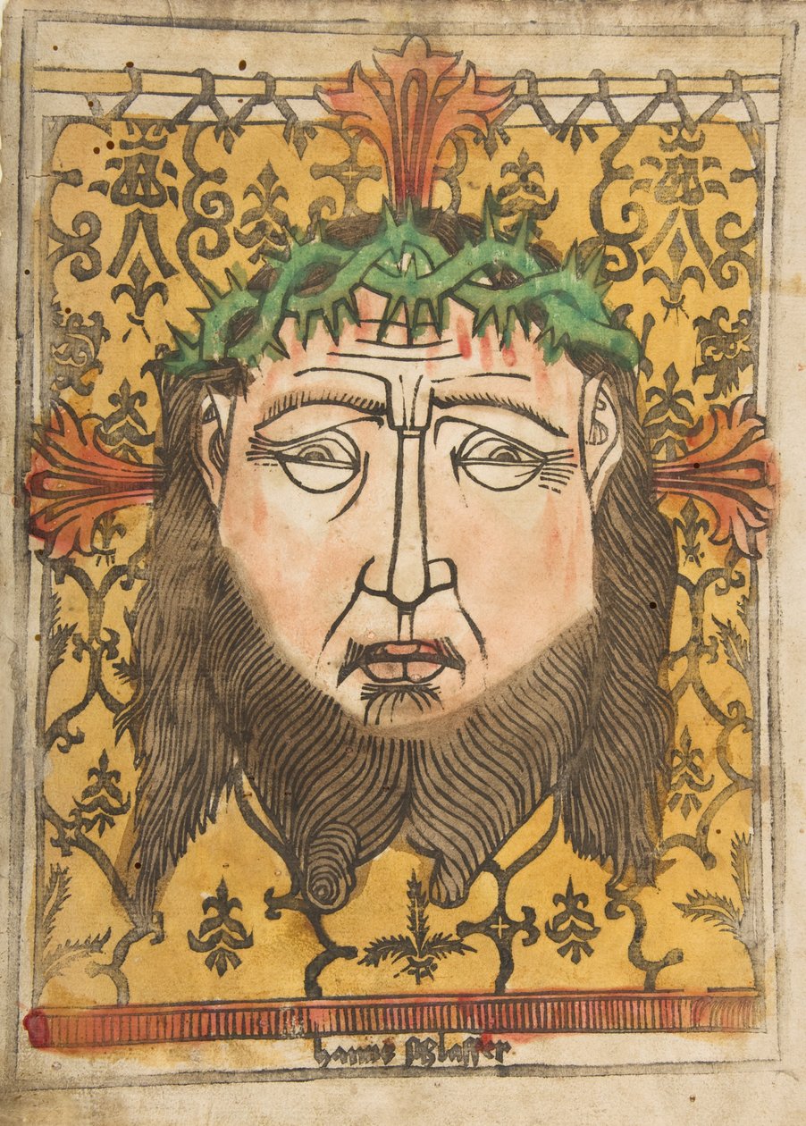 A Sudarium, kb. 1470-75. alkotó: Hans Schlaffer of Ulm