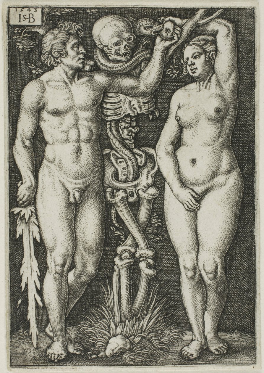 Ádám és Éva alkotó: Hans Sebald Beham