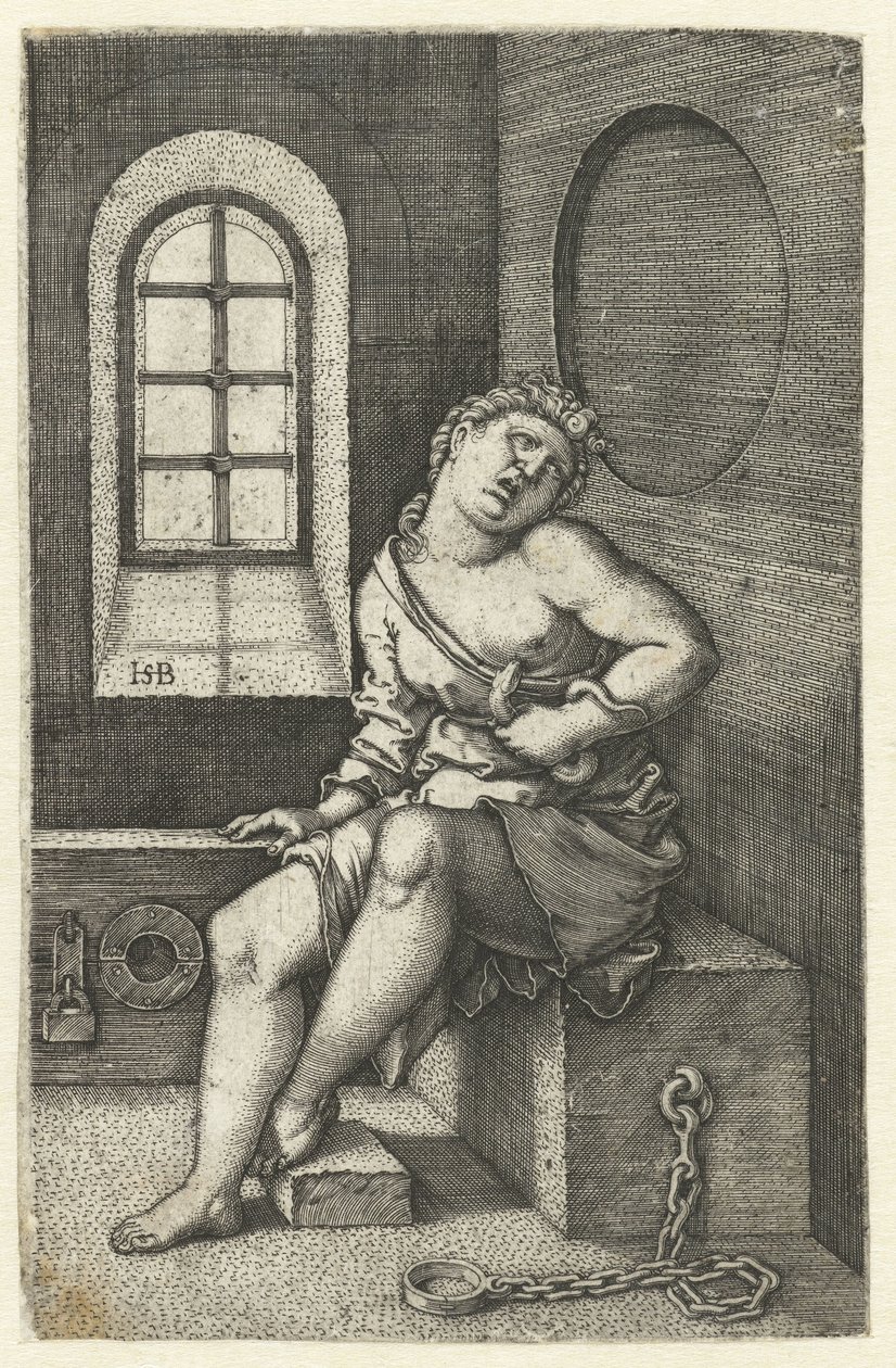Kleopátra halála alkotó: Hans Sebald Beham