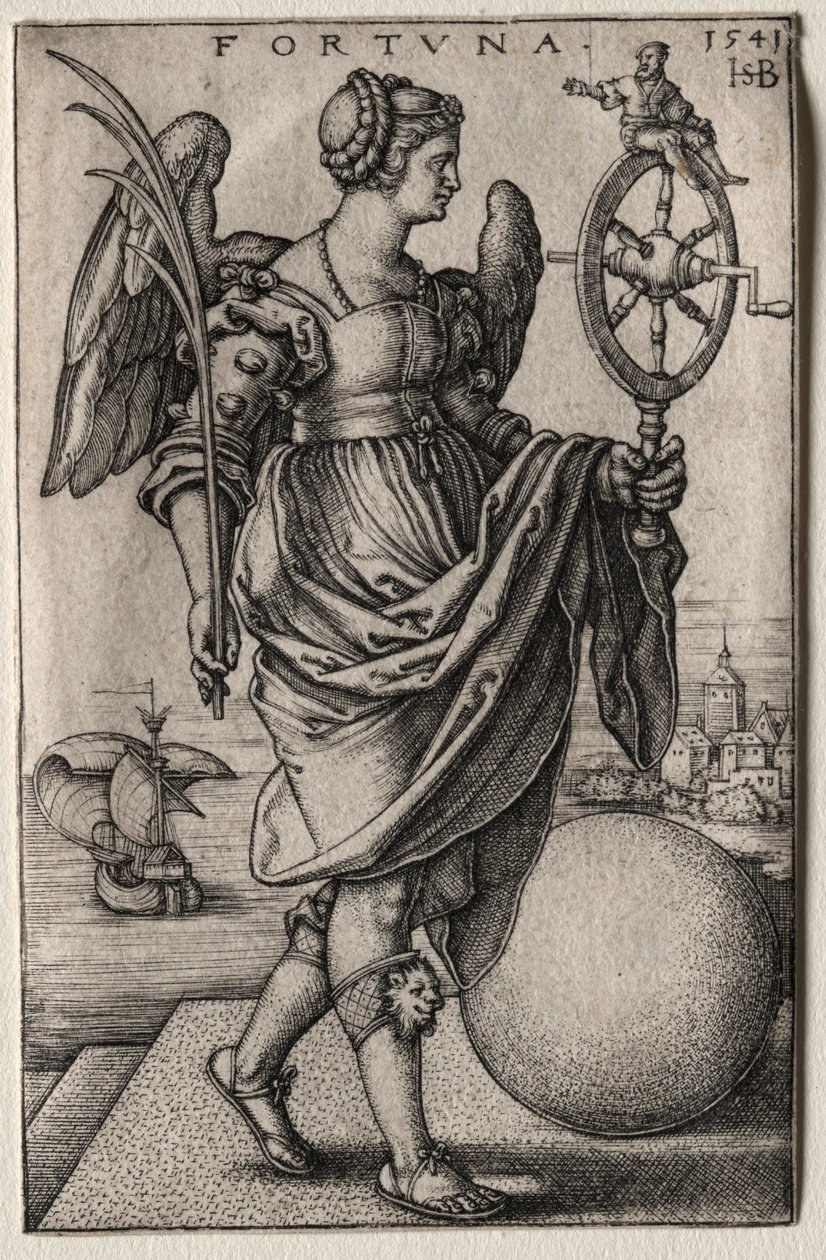 Szerencse, 1541. alkotó: Hans Sebald Beham