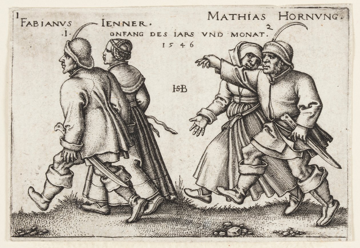 január és február alkotó: Hans Sebald Beham
