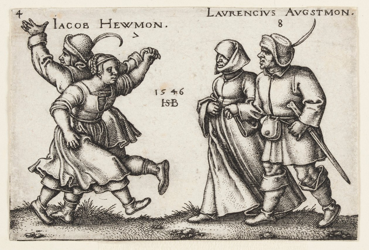 július és augusztus alkotó: Hans Sebald Beham