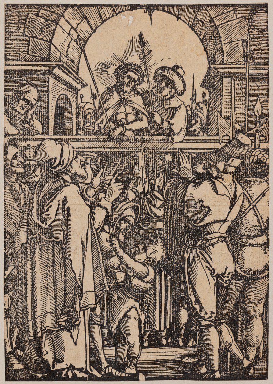 Krisztus a nép előtt (Ecce homo) alkotó: Hans Sebald Beham
