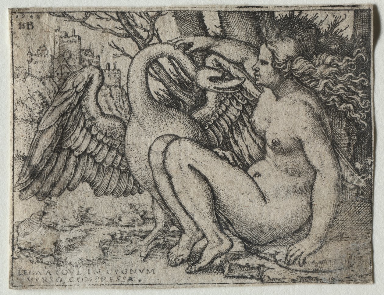 Léda és a hattyú alkotó: Hans Sebald Beham