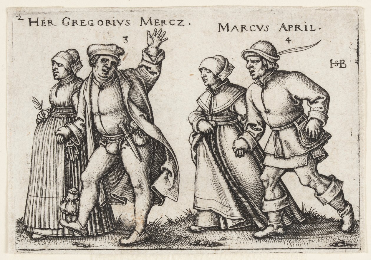 március és április alkotó: Hans Sebald Beham