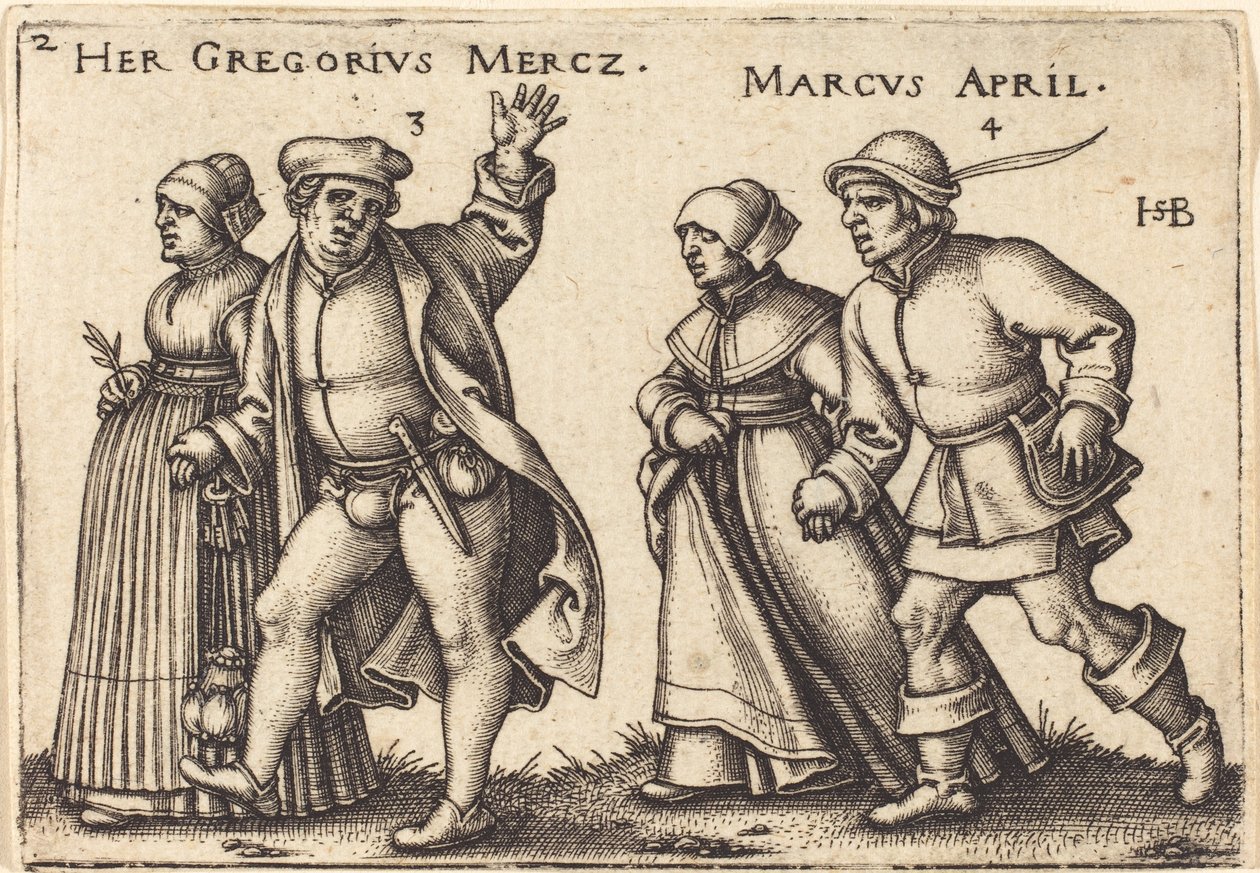 Március és április alkotó: Hans Sebald Beham