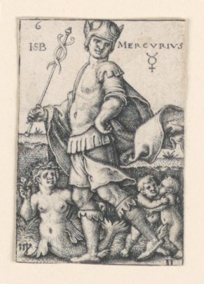 Mercury, A hét bolygóból alkotó: Hans Sebald Beham
