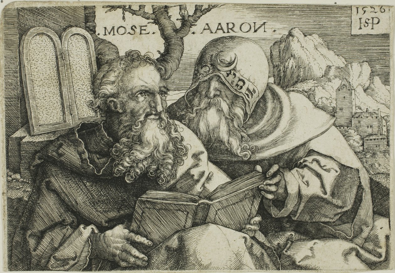 Mózes és Áron alkotó: Hans Sebald Beham