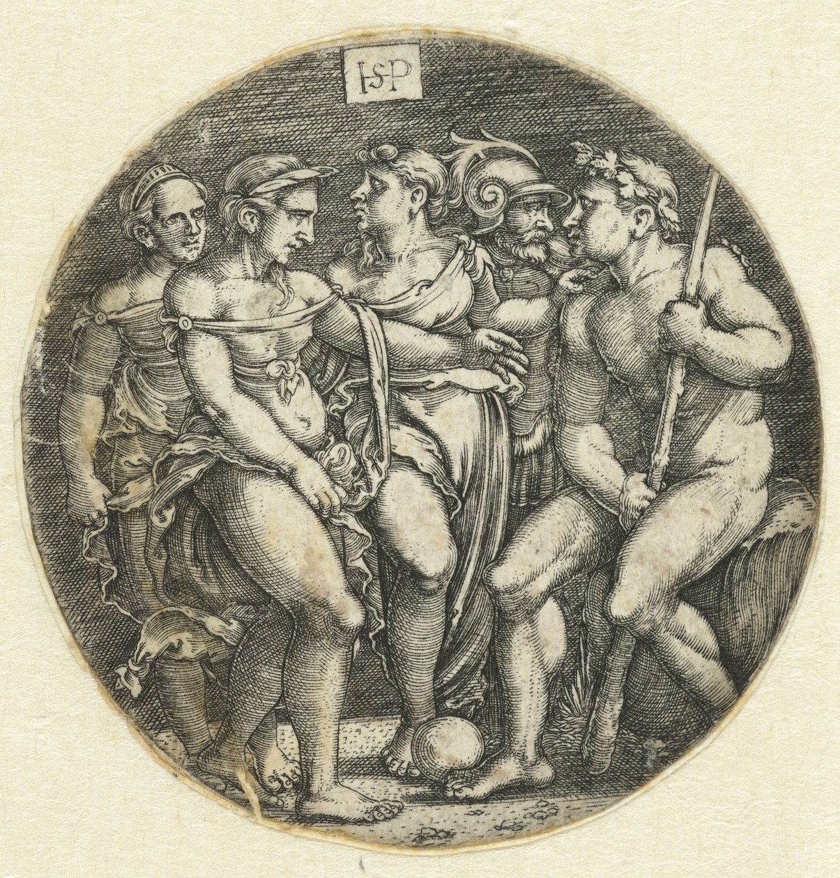 Párizs ítélete alkotó: Hans Sebald Beham