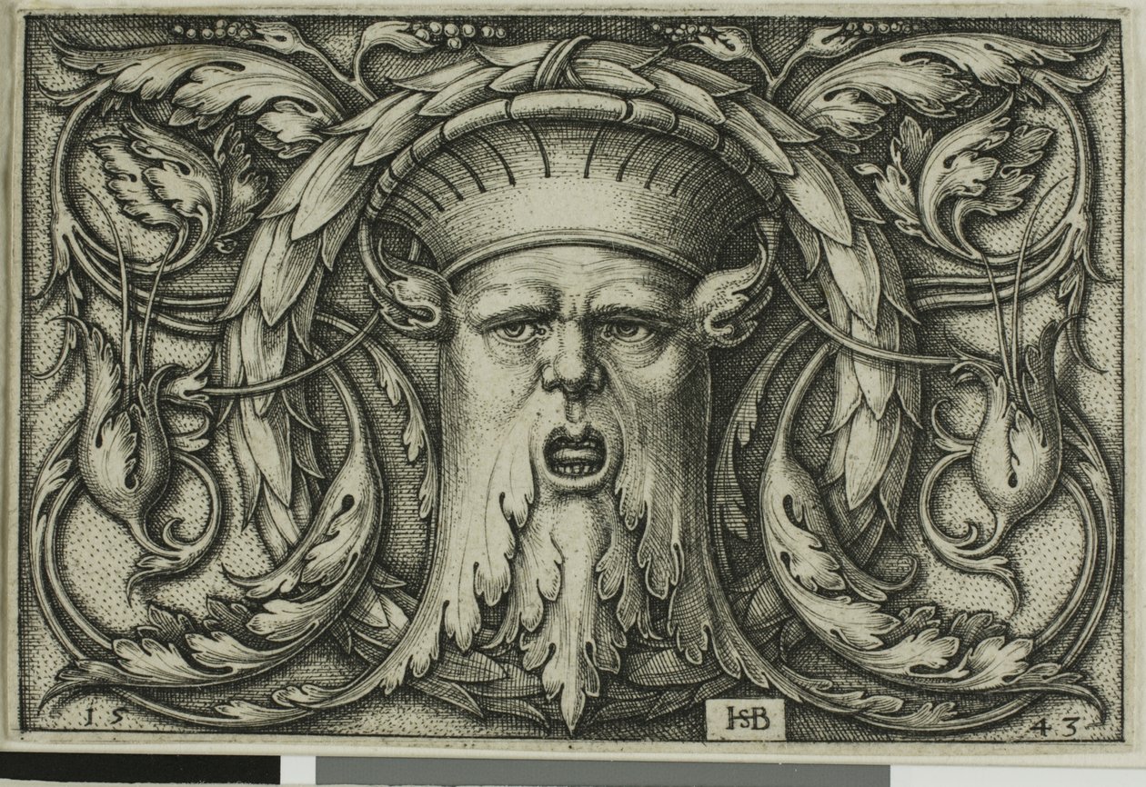 Dísz maszkkal alkotó: Hans Sebald Beham