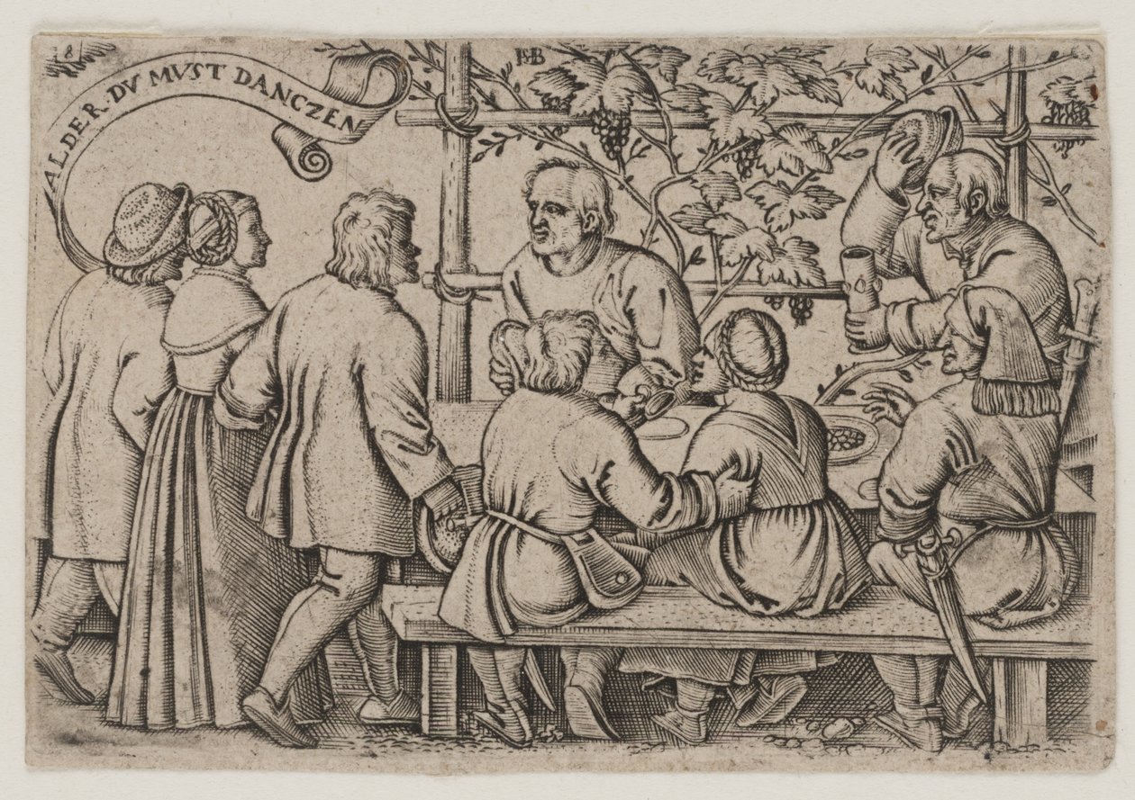Parasztfesztivál alkotó: Hans Sebald Beham