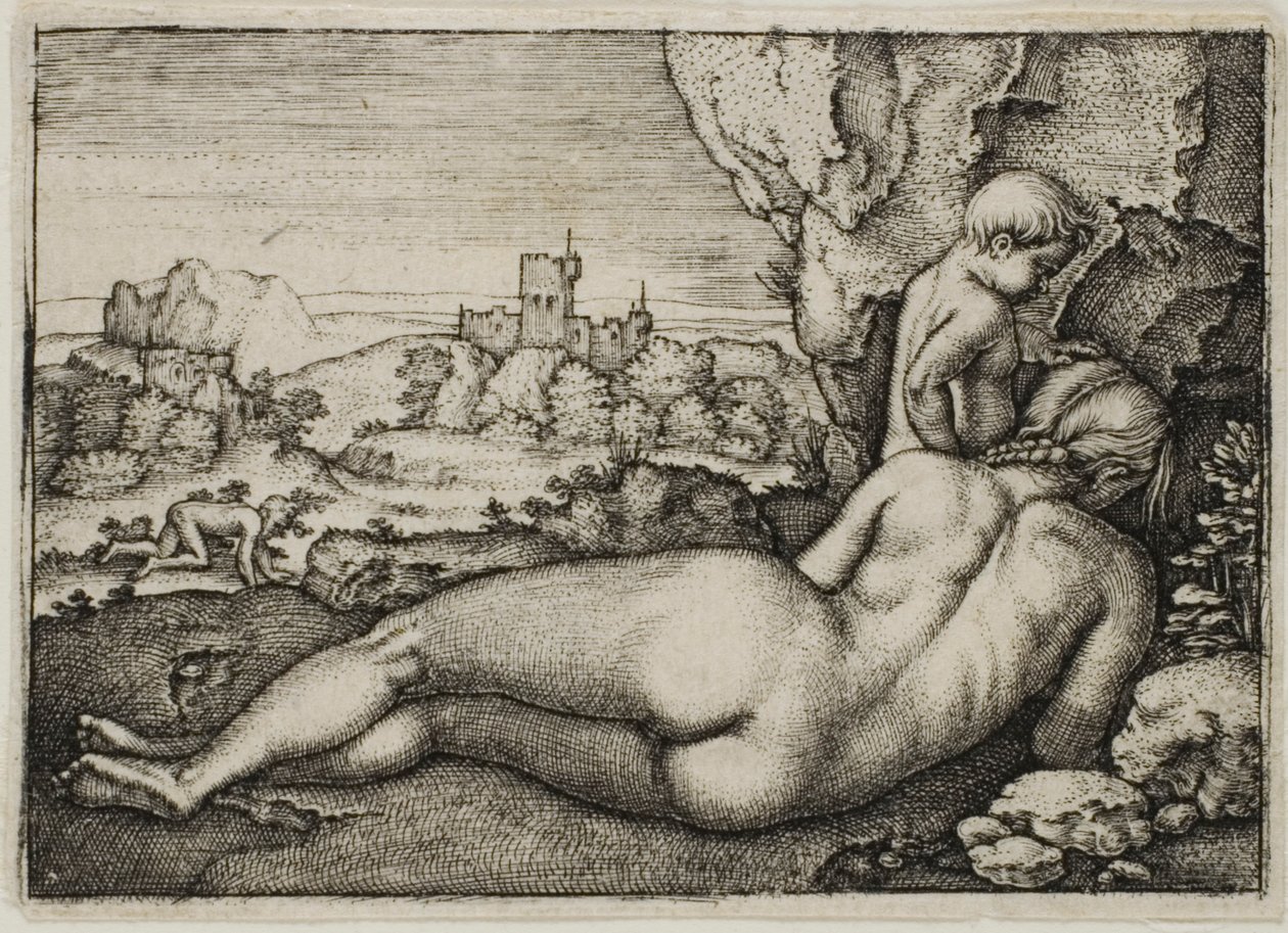 Chrysostomus Szent János vezeklése alkotó: Hans Sebald Beham