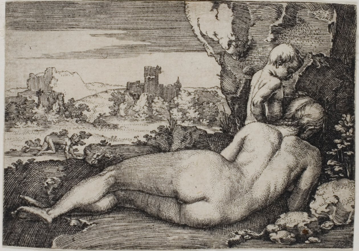 Chrysostomus Szent János bűnbánata alkotó: Hans Sebald Beham