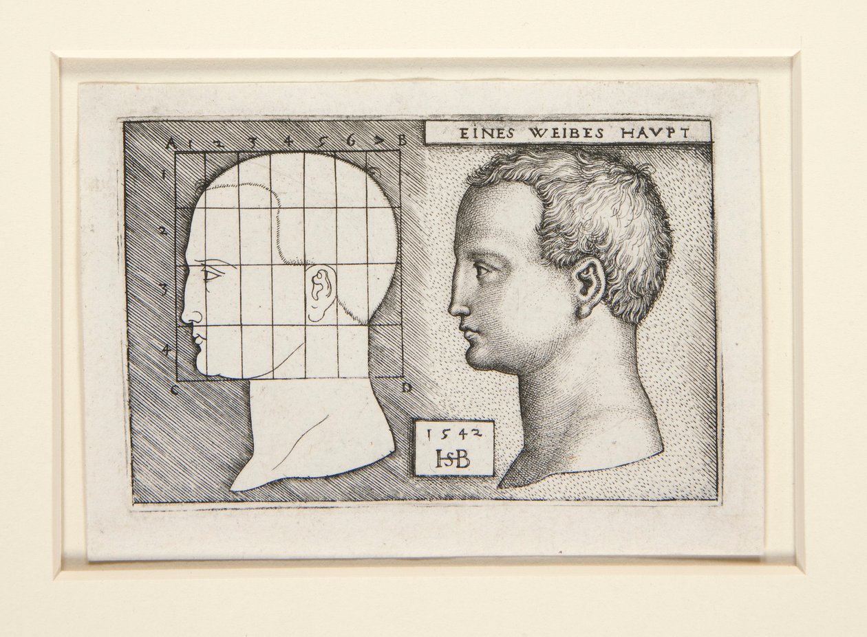 Arányos tanulmányok a alkotó: Hans Sebald Beham