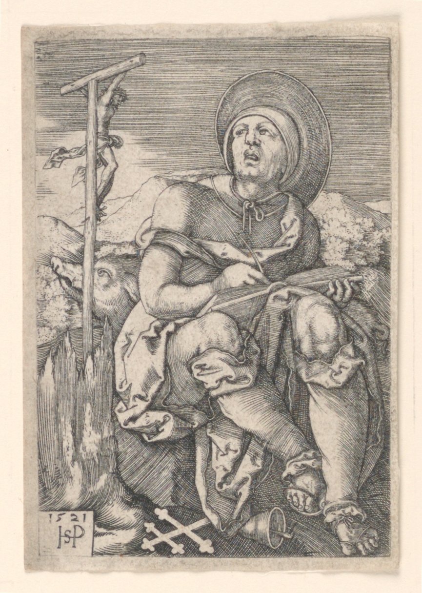 Remete Szent Antal alkotó: Hans Sebald Beham