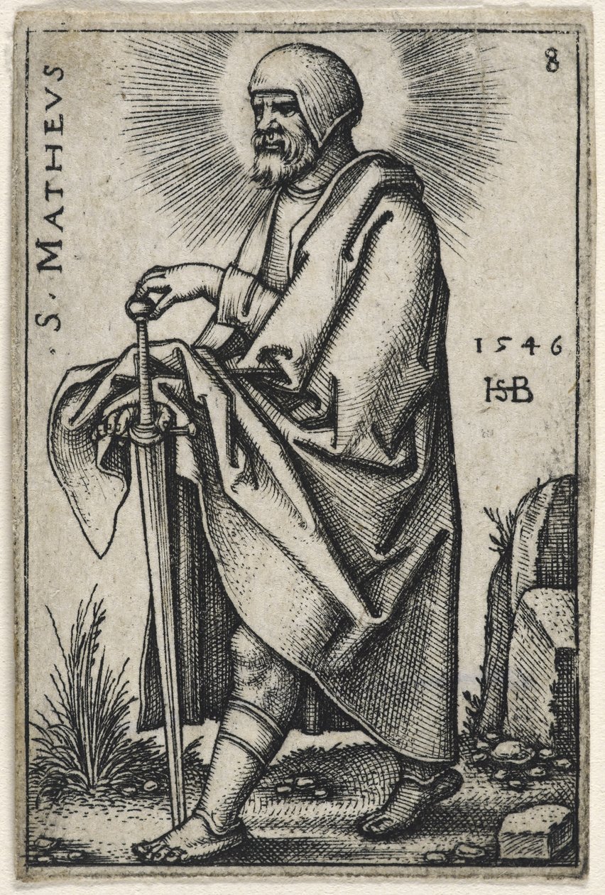 Szent Máté, 1541-46 alkotó: Hans Sebald Beham