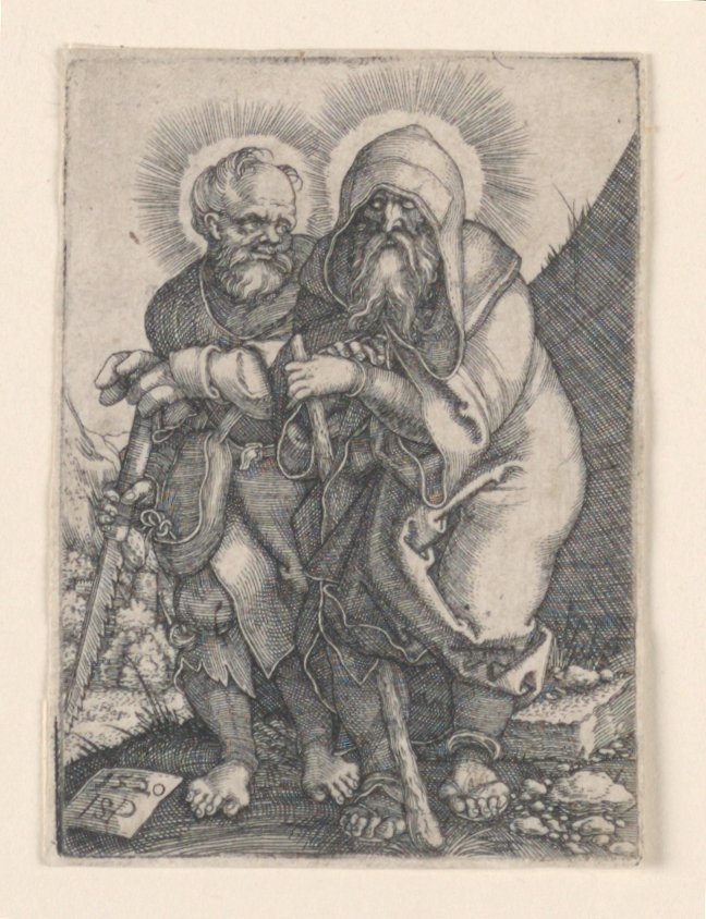 Szent Simon és Szent Tád alkotó: Hans Sebald Beham