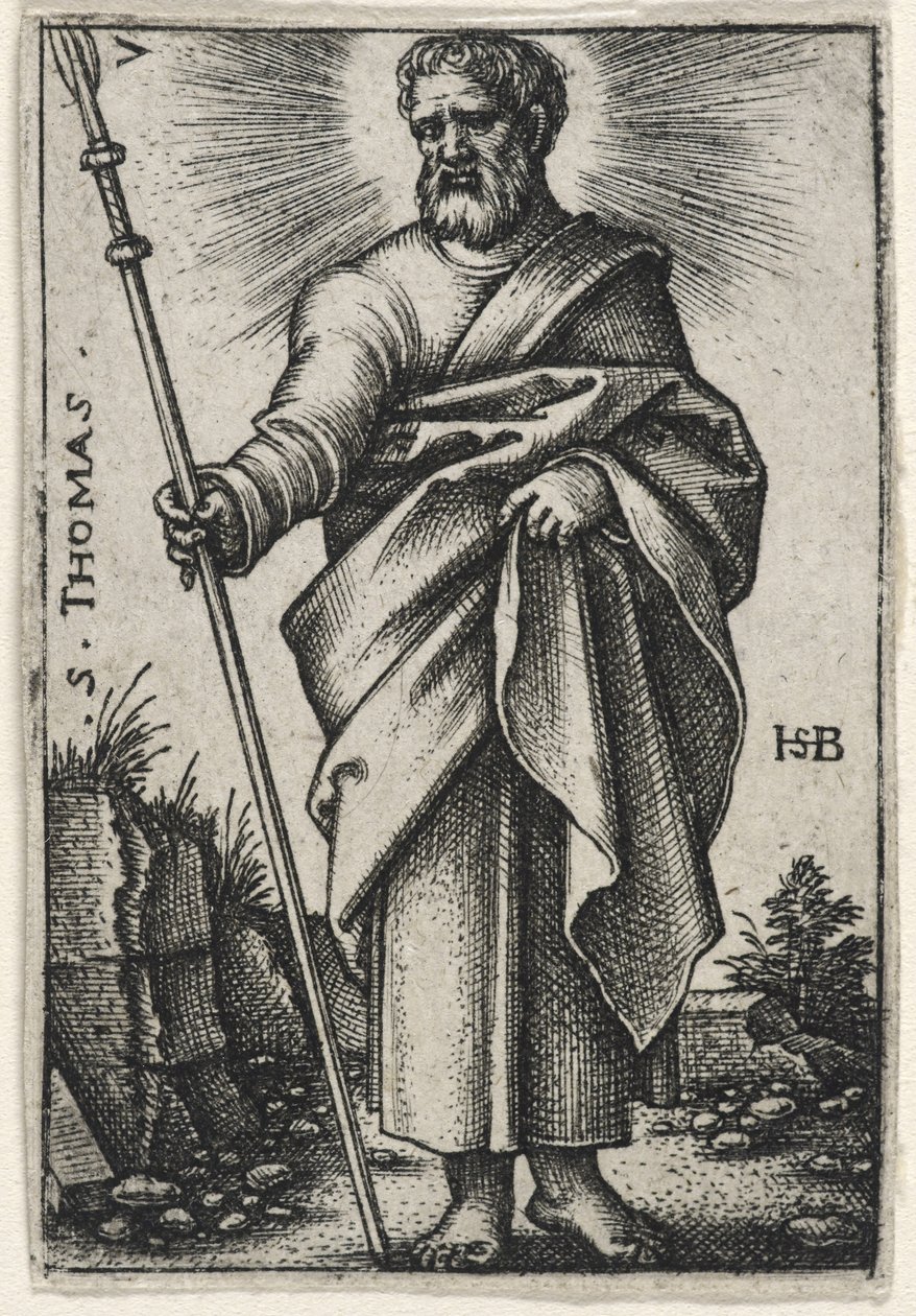 Szent Tamás, 1541-46 alkotó: Hans Sebald Beham