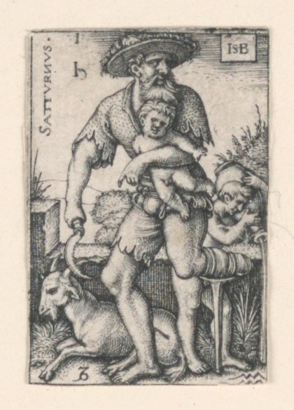 Szaturnusz, A hét bolygóból alkotó: Hans Sebald Beham