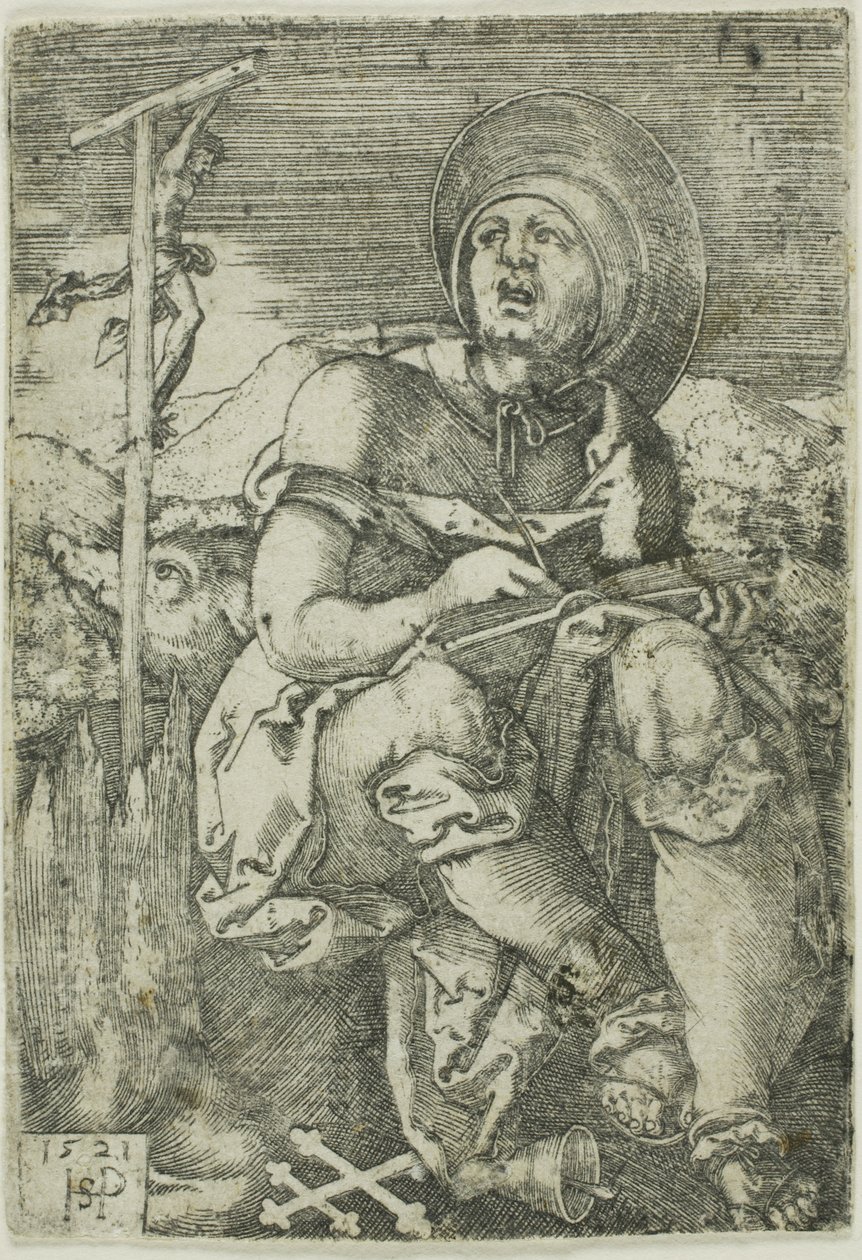 Remete Szent Antal alkotó: Hans Sebald Beham