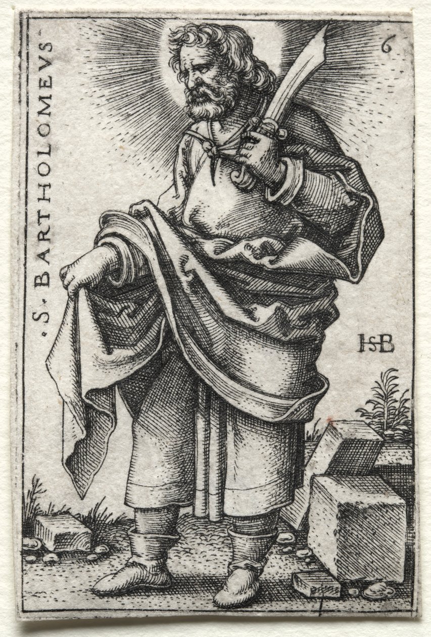 Szent Bertalan alkotó: Hans Sebald Beham