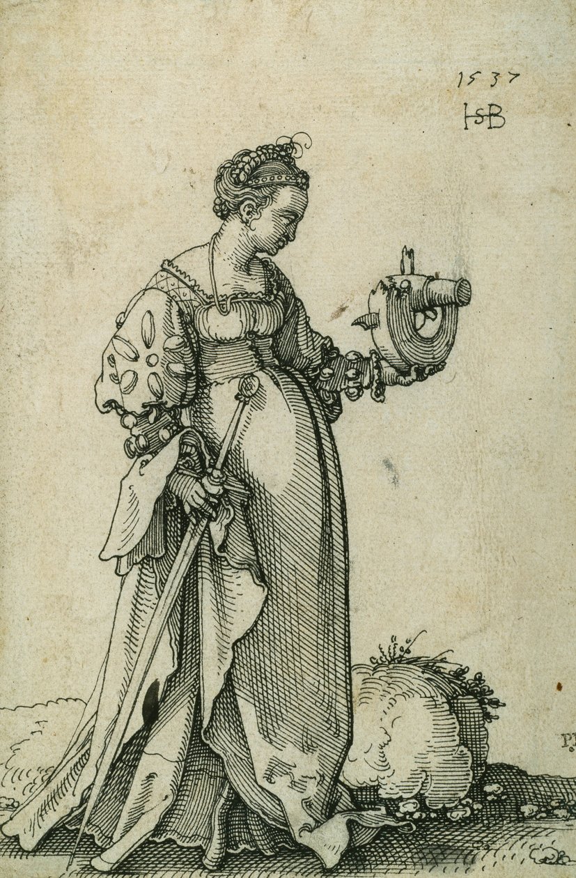 Alexandriai Szent Katalin alkotó: Hans Sebald Beham