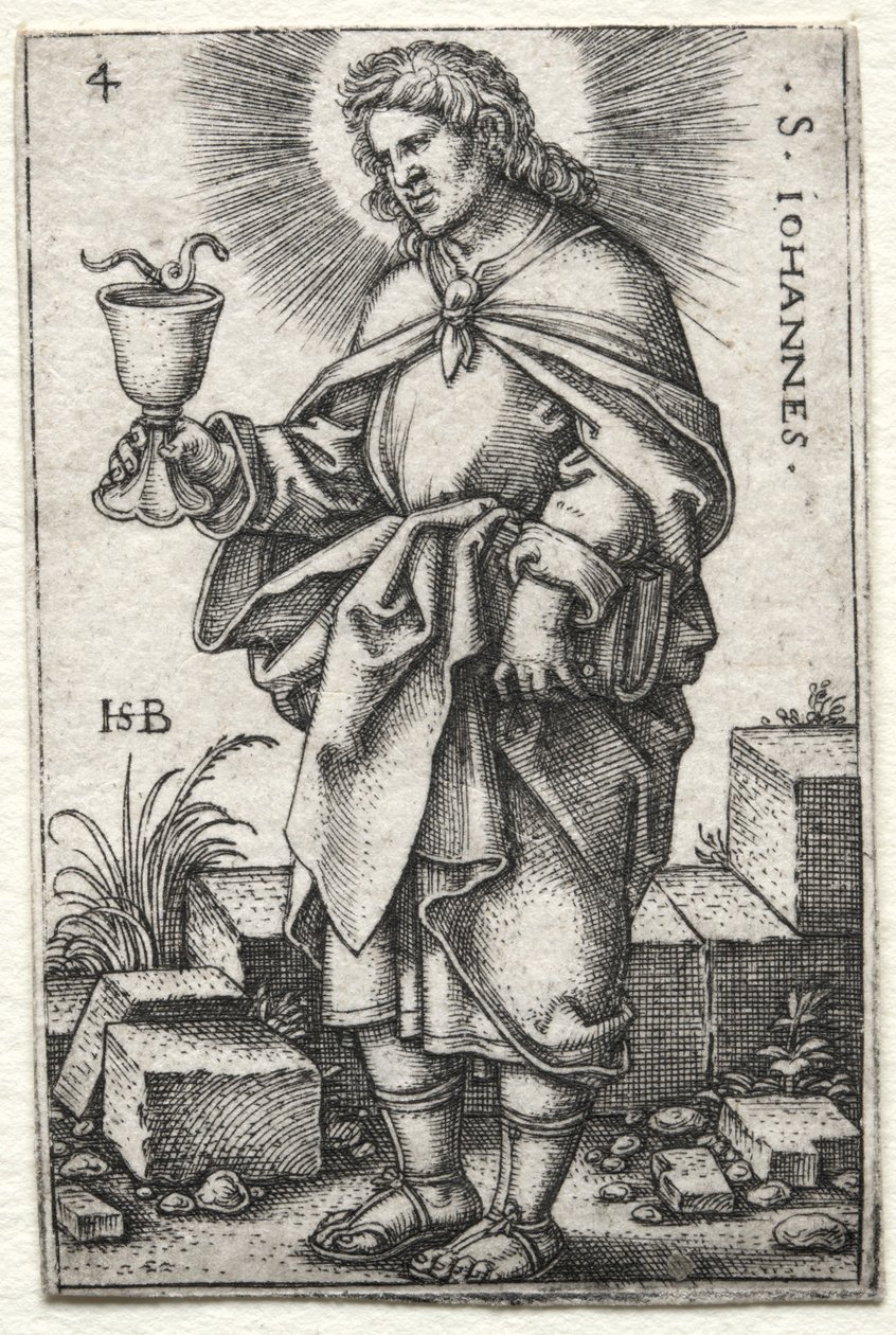 Szent János, 1545-1546. alkotó: Hans Sebald Beham