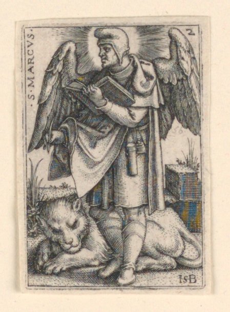 Szent Márk, A négy evangélista c alkotó: Hans Sebald Beham