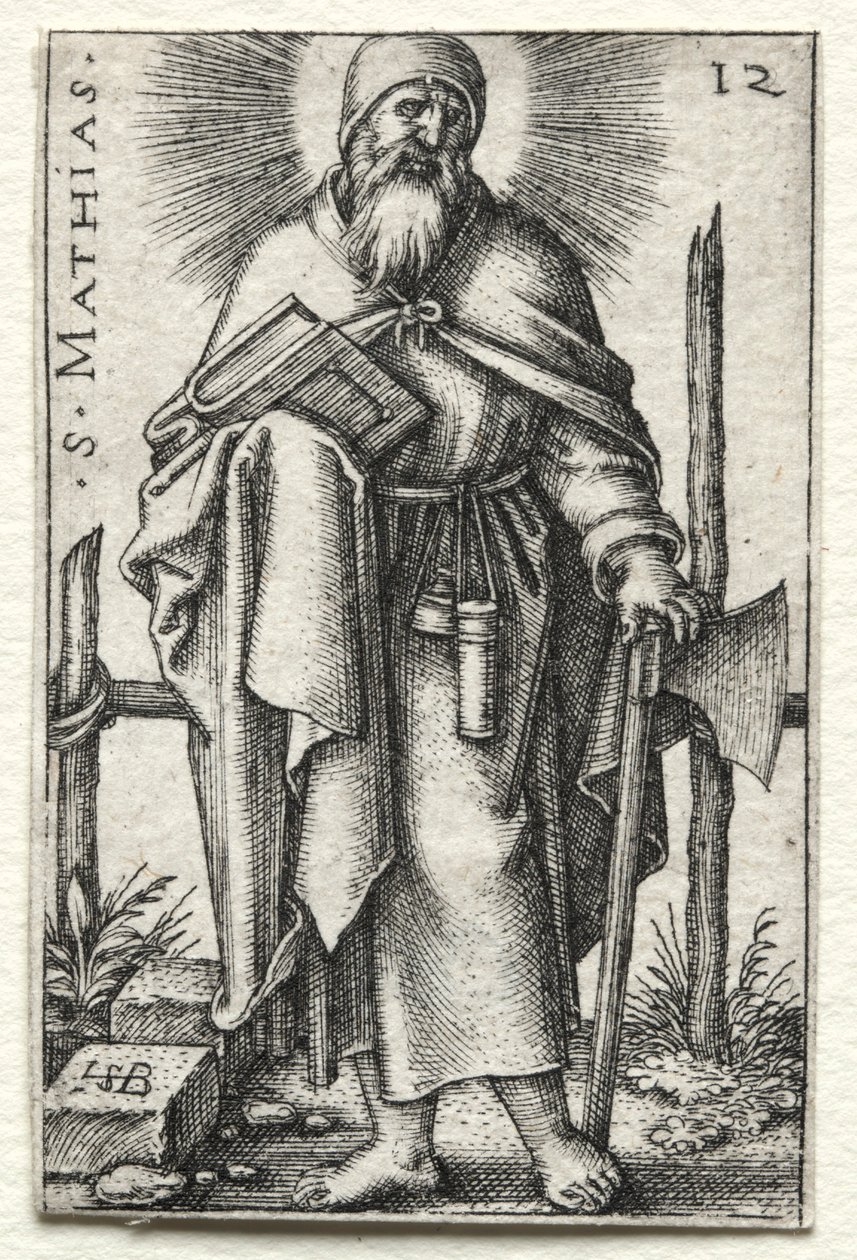 Szent Máté, 1545-1546. alkotó: Hans Sebald Beham