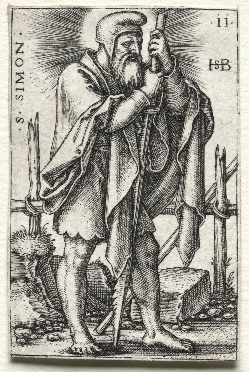 Szent Simon, 1545-1546. alkotó: Hans Sebald Beham