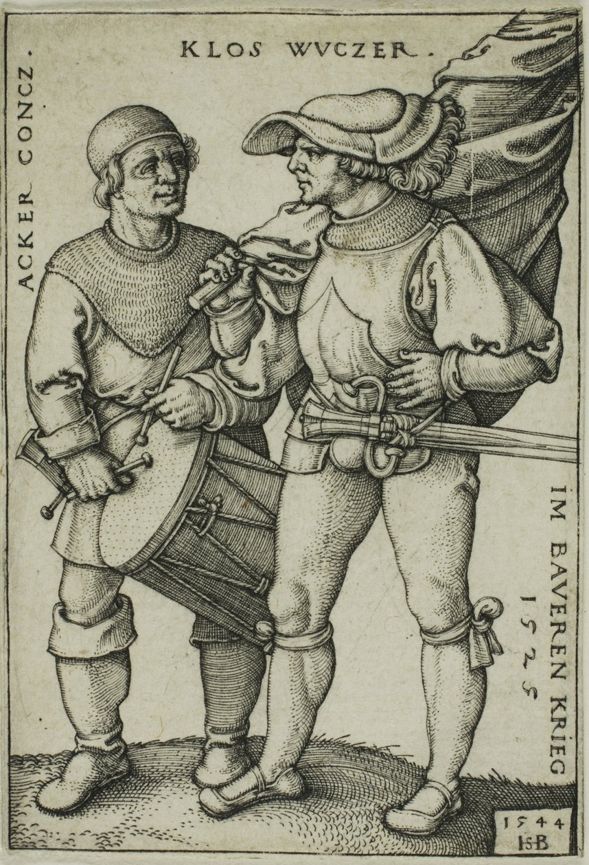 Szabványhordozó és dobos alkotó: Hans Sebald Beham