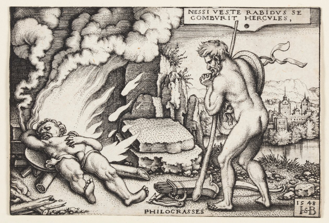Herkules halála alkotó: Hans Sebald Beham
