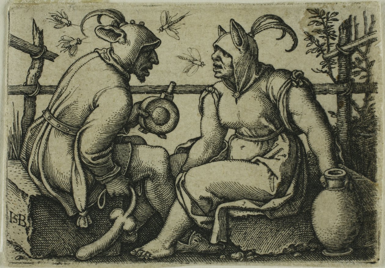 A bolond és a bolond nő alkotó: Hans Sebald Beham