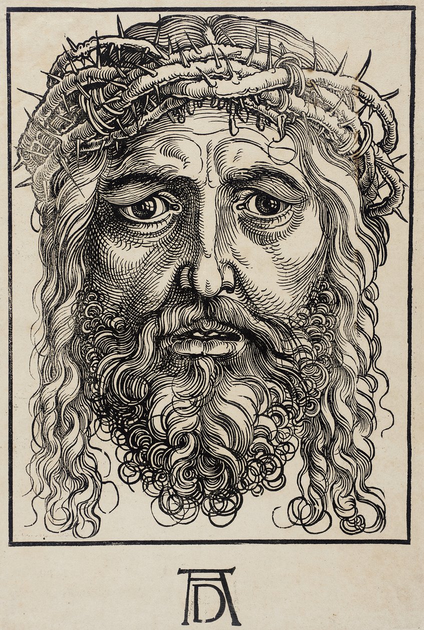 A töviskoronás Krisztus feje alkotó: Hans Sebald Beham