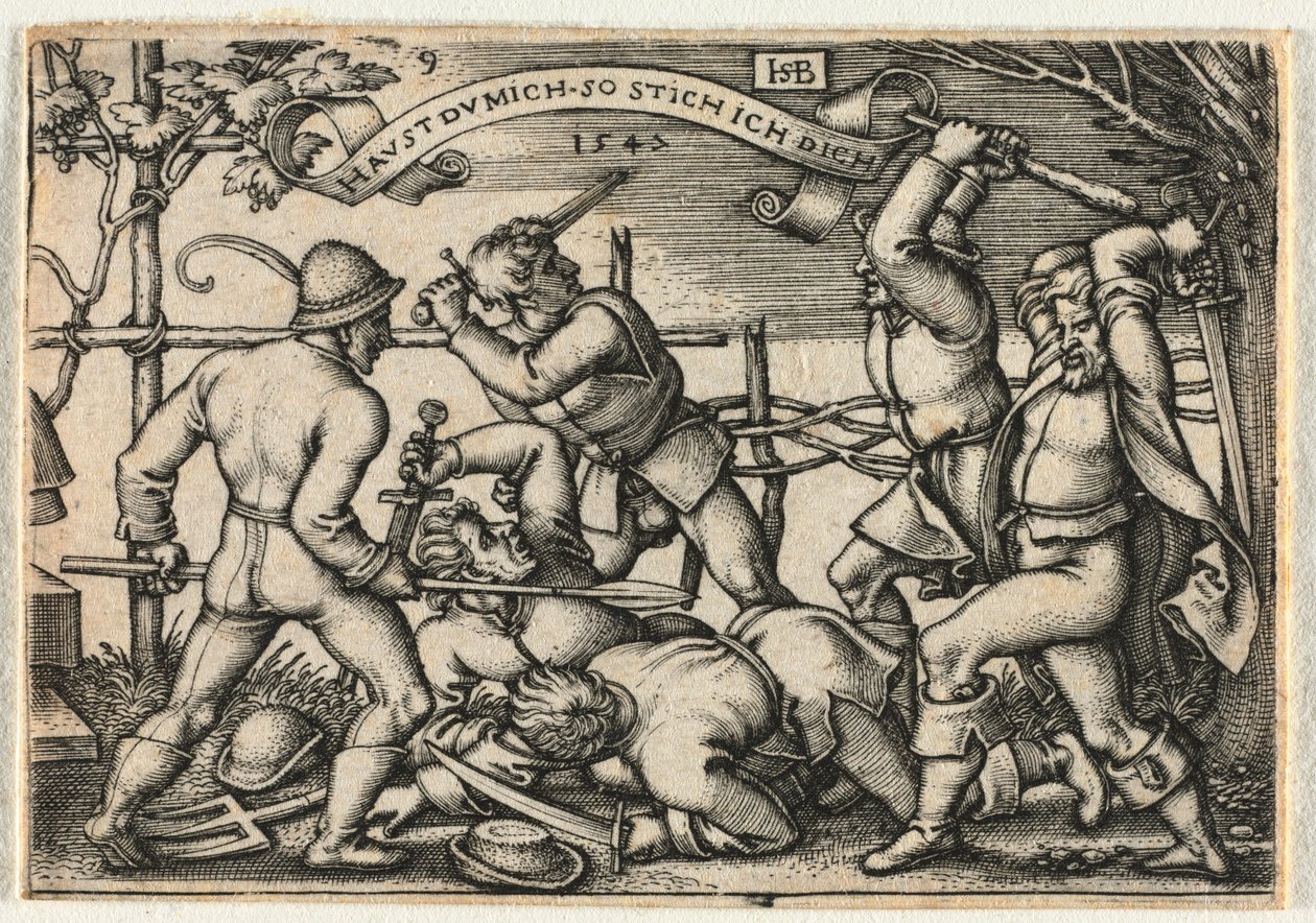 A parasztlakodalom avagy a tizenkét hónap: 1547. 9. sz. alkotó: Hans Sebald Beham