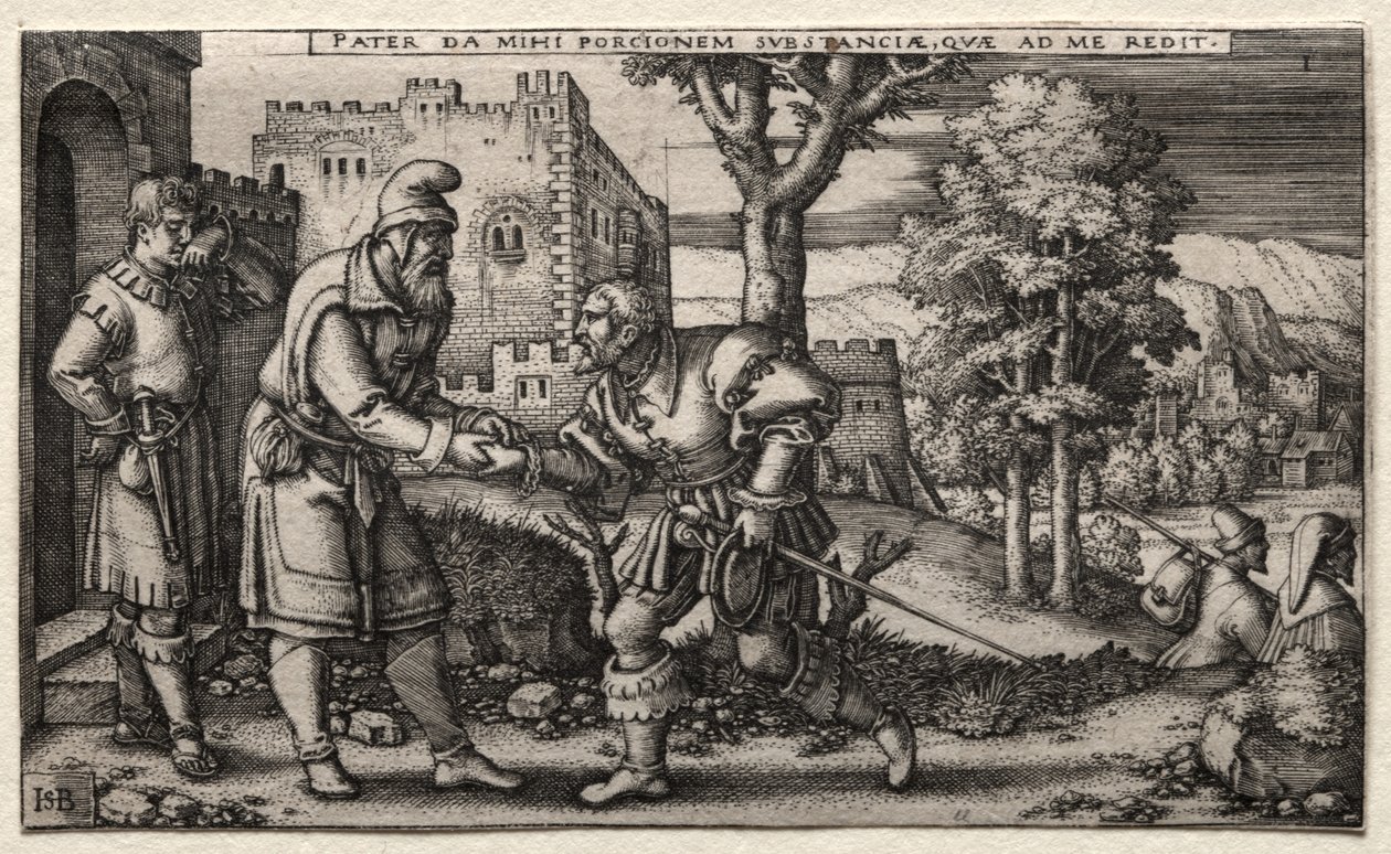 A tékozló fiú alkotó: Hans Sebald Beham