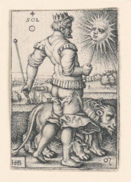 A Nap, A hét bolygóból alkotó: Hans Sebald Beham