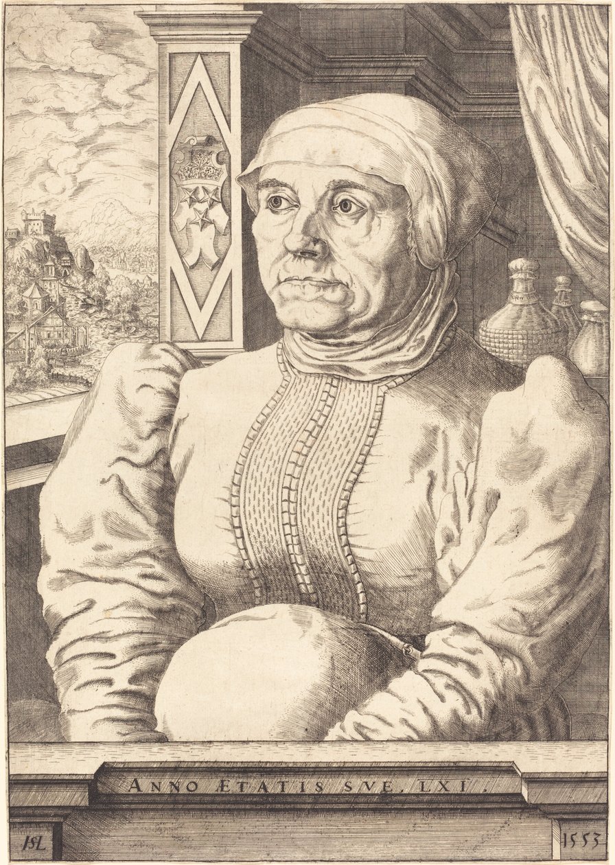 Felicitas von Eckh Freyberg, 1553 alkotó: Hans Sebald Lautensack