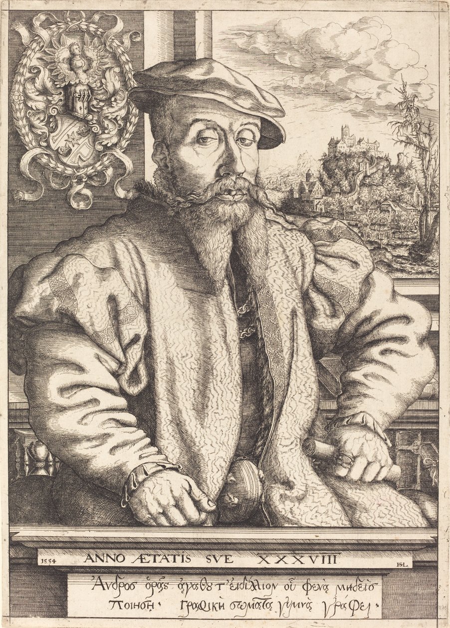 Georg Roggenbach, 1554. alkotó: Hans Sebald Lautensack