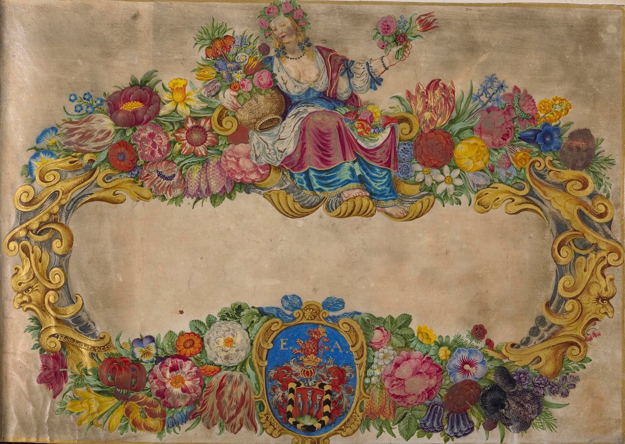 rajz, album, nyomtatás alkotó: Hans Simon Holtzbecker