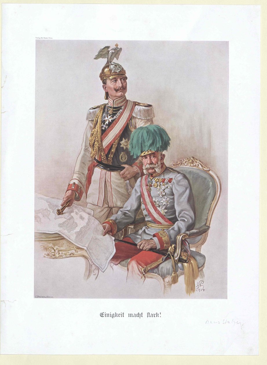 II. Vilmos német császár és porosz király alkotó: Hans Stalzer