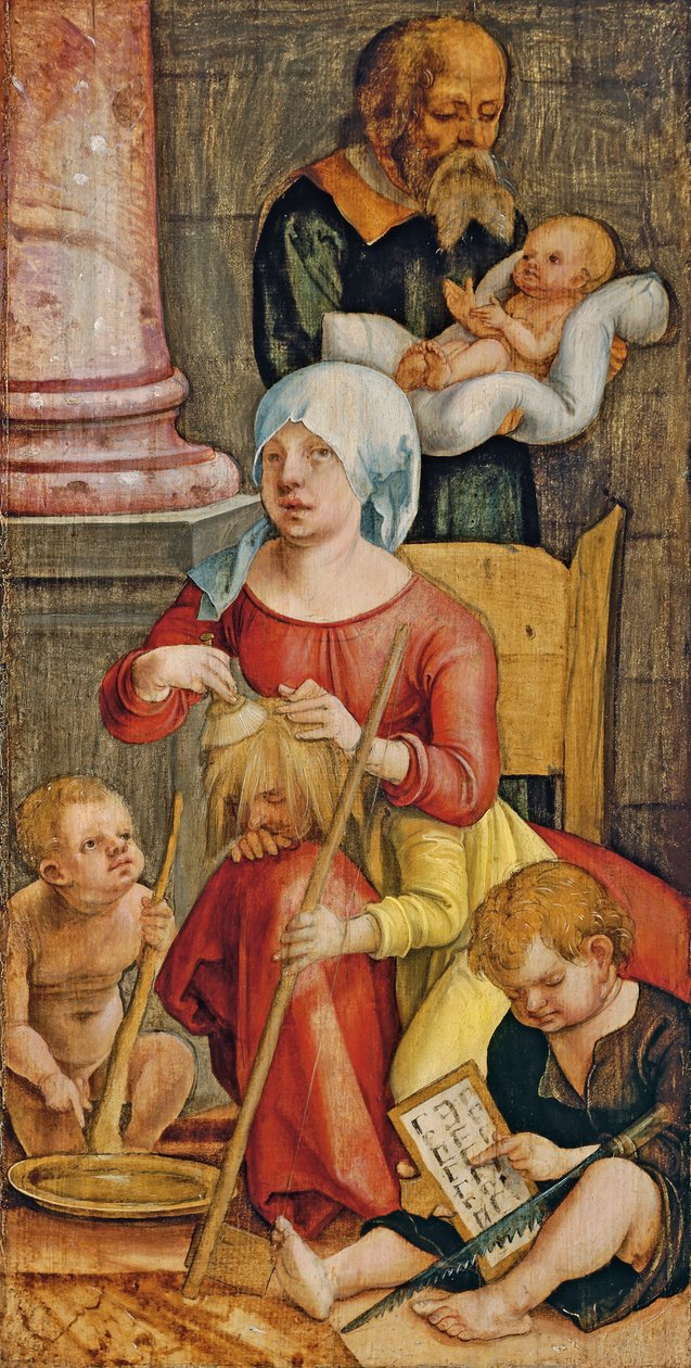 Mary Salome és családja, 1515 alkotó: Hans Suess Kulmbach