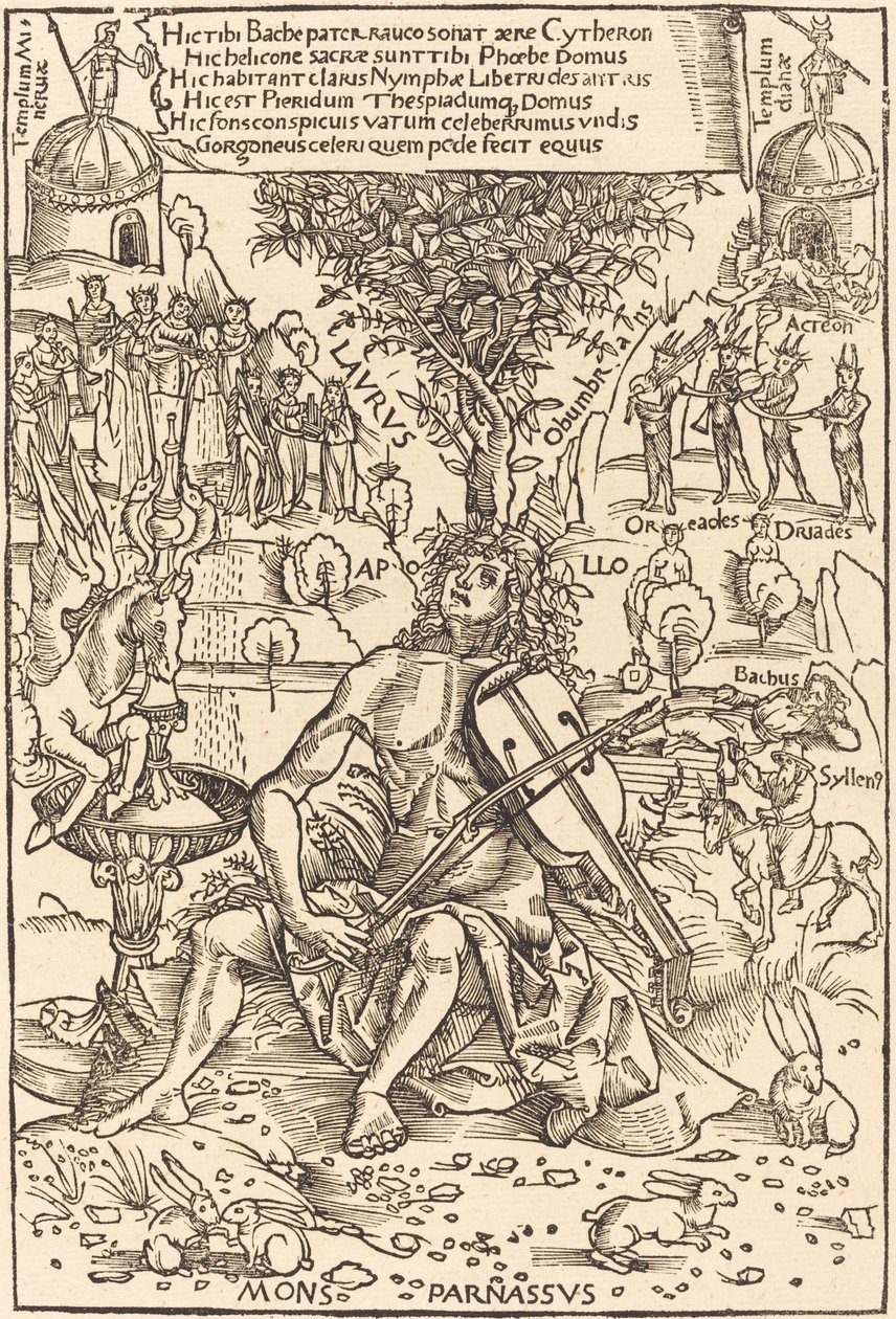 Apollo a Parnassuson alkotó: Hans Süss von Kulmbach
