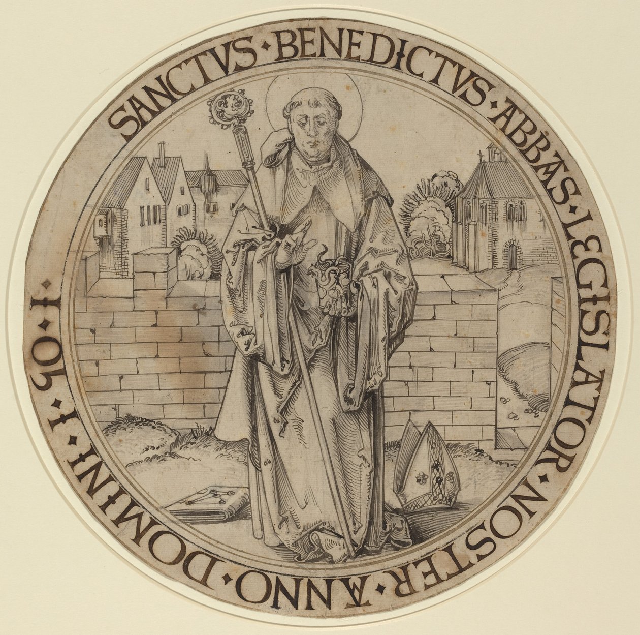 Szent Benedek alkotó: Hans Süss von Kulmbach