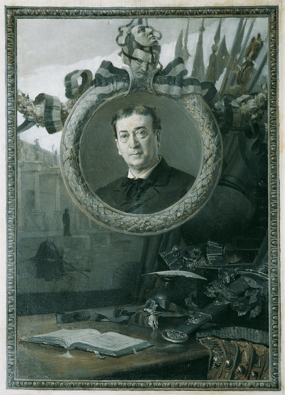 Adolf von Sonnenthal színész alkotó: Hans Temple