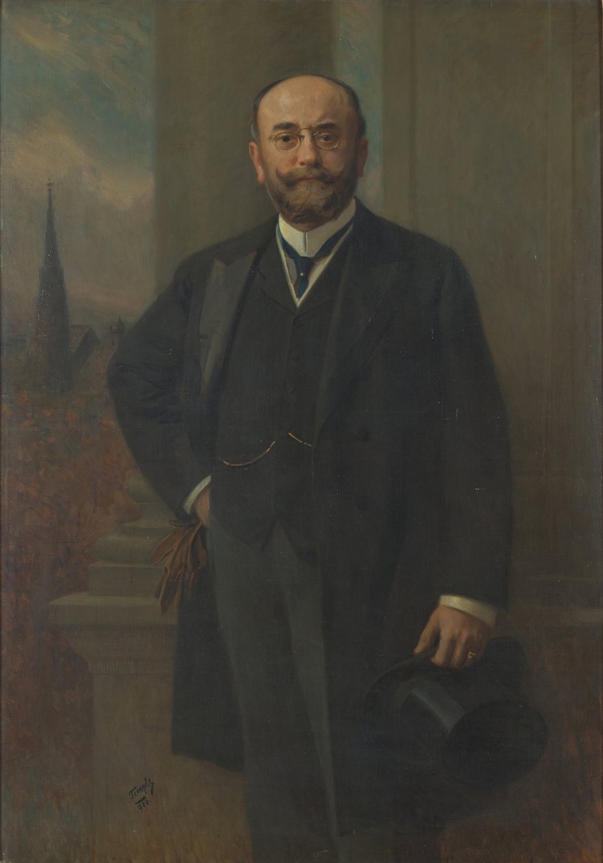 Bécs polgármestere dr. Richard Weisskirchner alkotó: Hans Temple