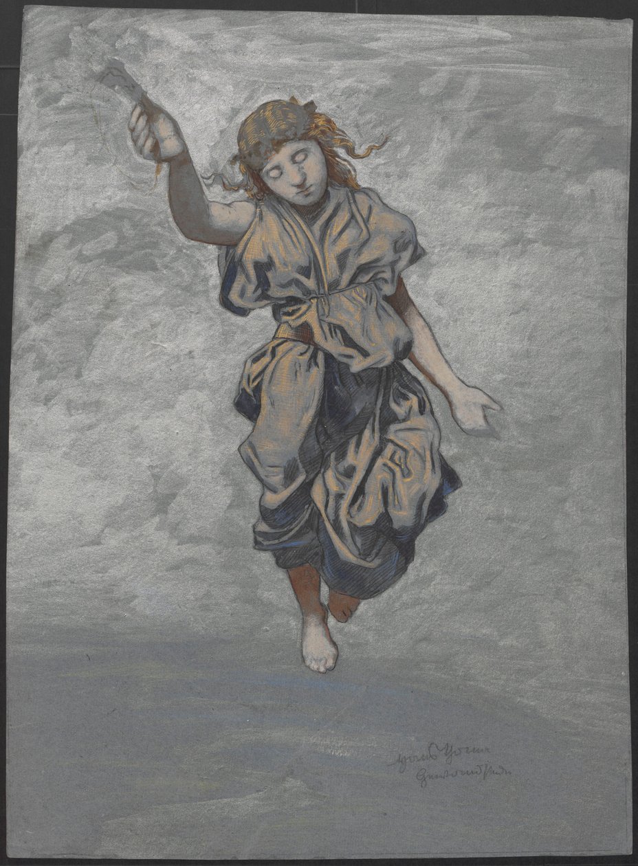 Az augusztus allegóriája alkotó: Hans Thoma
